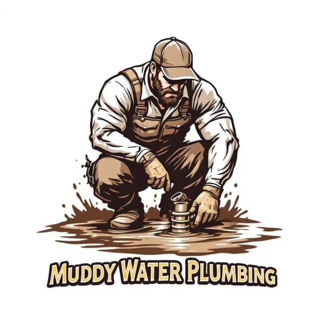 Number 9 Plumber Company Logo for Muddy Water Plumbing