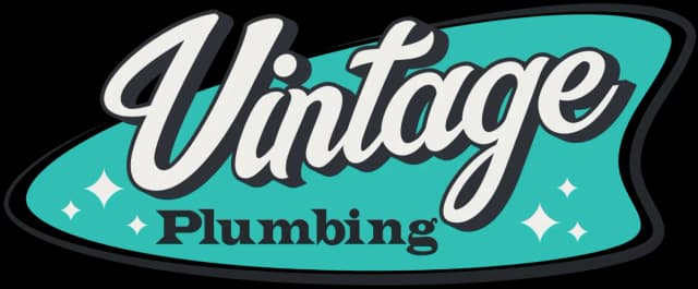 Number 10 Plumber Company Logo for Vintage Plumbing